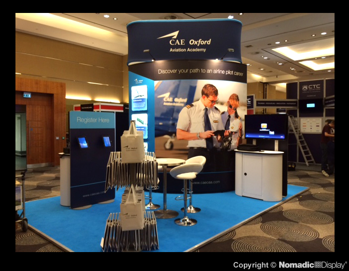 Nomadic Display Client: CAE Oxford Aviation Academy