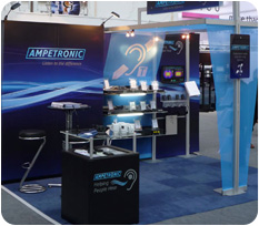 Ampetronic Custom Portable Exhibit